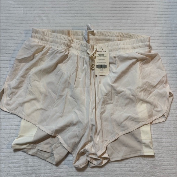 Fabletics Pants - Fabletics Women's White Athletic Shorts